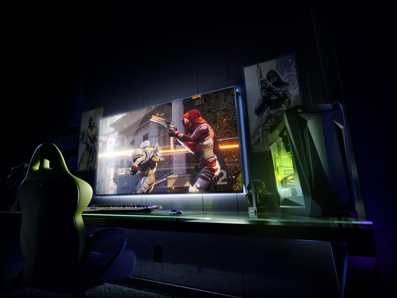NVIDIA показала на CES 2018, что такое настоящий геймерский монитор