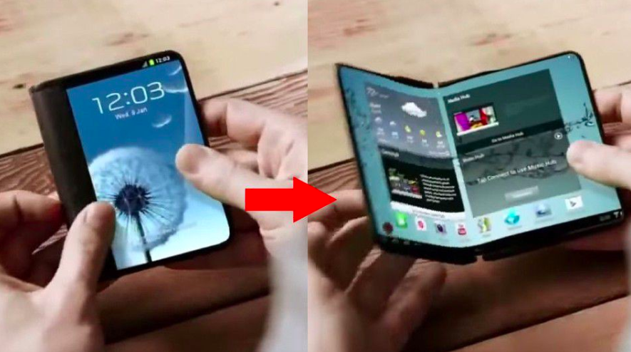 Складной смартфон от Samsung представят в конце года