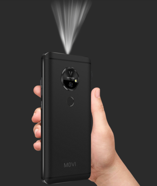 Представлен смартфон Moviphone с проектором