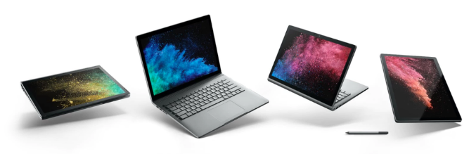 Surface Laptop и Surface Book 2 стали существенно доступней