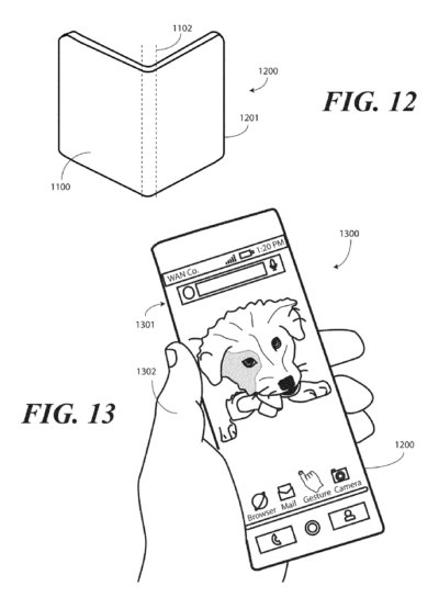 Motorola патентует гибкий безрамочный OLED-дисплей