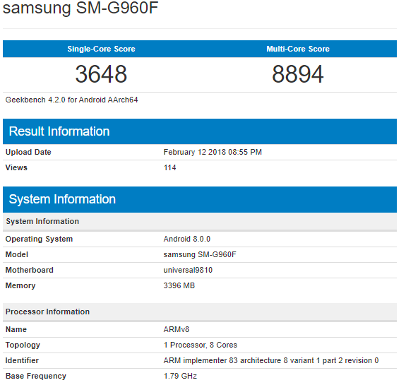 Samsung Galaxy S9: кто производительнее Snapdragon 845 или Exynos 9810?