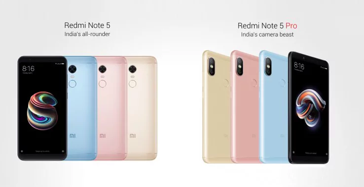Xiaomi Redmi Note 5 и Redmi Note 5 Pro выпускают на фабрике в Индии