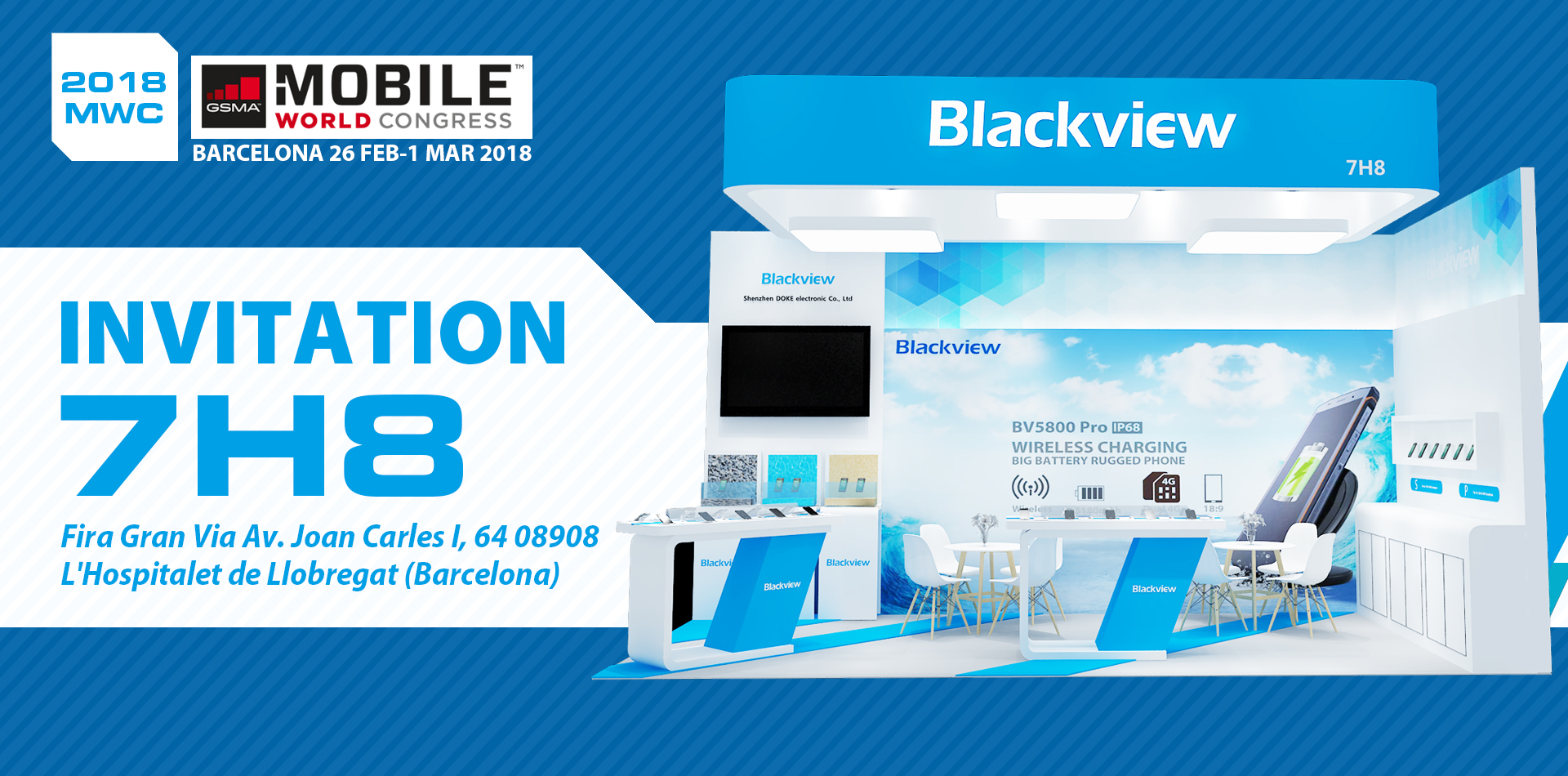 Защищенный Blackview BV5800 Pro и другие смартфоны компании покажут на MWC 2018