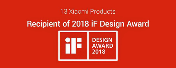 Сразу 13 продуктов Xiaomi были удостоены престижной премии за дизайн