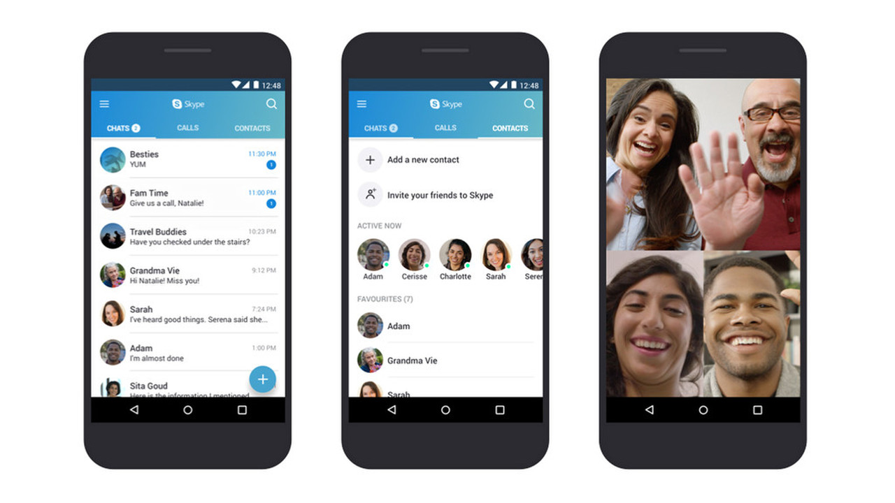 Microsoft выпускает облегченную версию приложения Skype для слабых смартфонов