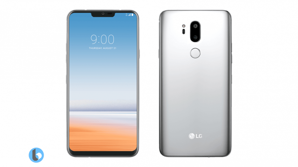 Дизайн LG G7 (G710) на рендерах