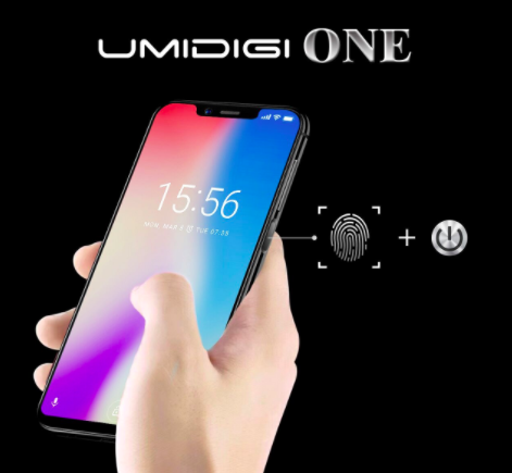 UMIDIGI One — реплика iPhone X с боковым сканером отпечатков пальцев