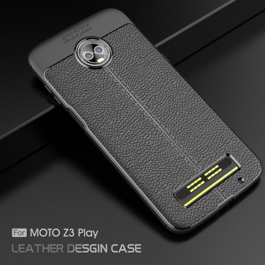 Чехол демонстрирует дизайн Moto Z3 Play