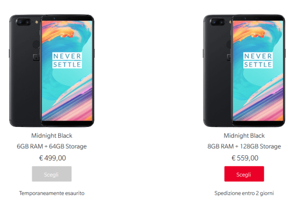 OnePlus 5T исчез с продажи. К чему бы это?