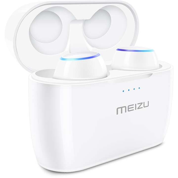 Meizu представила наушники Halo со светящимся проводом и беспроводную гарнитуру Pop