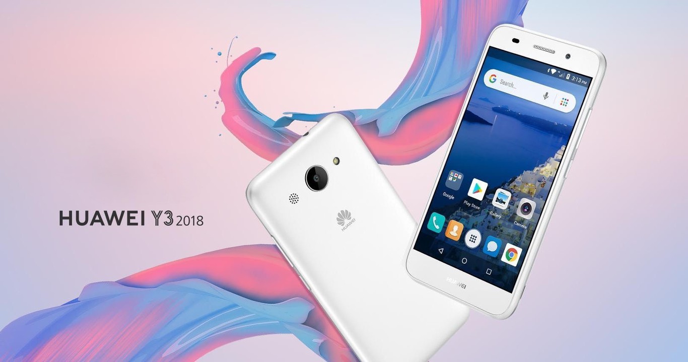 Представлен Huawei Y3 2018 на Android Go