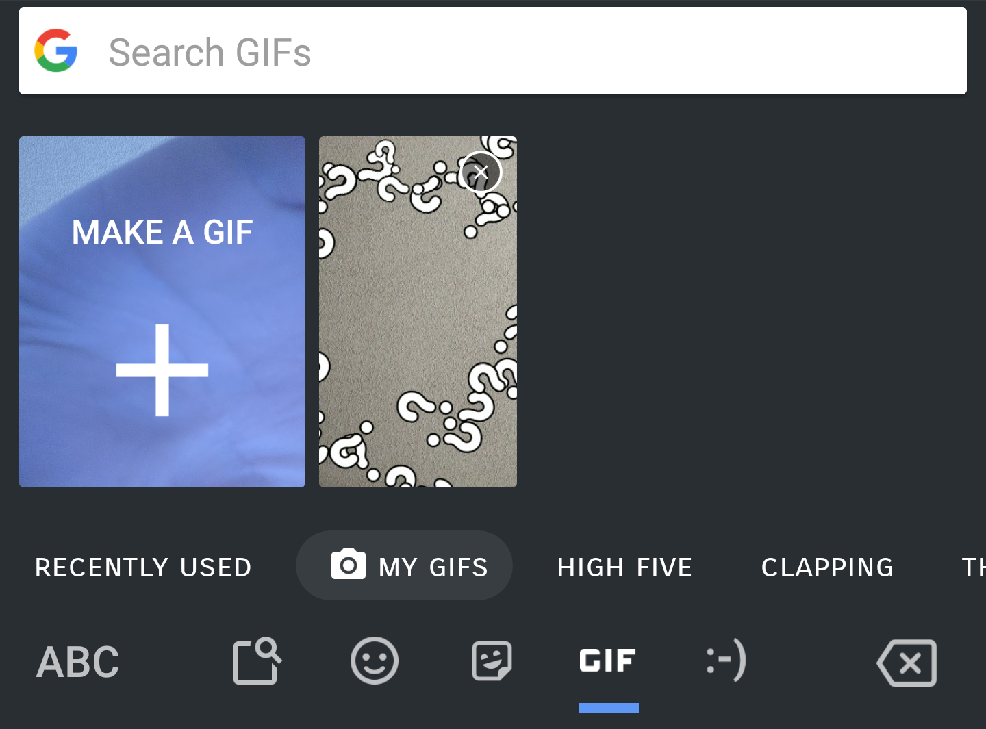 Теперь Gboard позволяет создавать свои эксклюзивные коллекции анимированных GIF