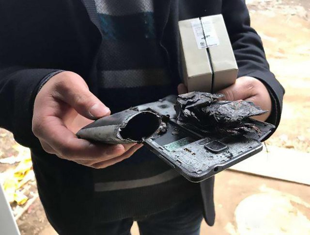 На Samsung подали в суд из-за взрыва смартфона