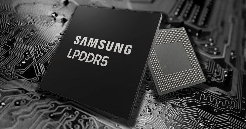 Samsung создала 10-нм чипы LPDDR5 DRAM для смартфонов с поддержкой 5G и AI