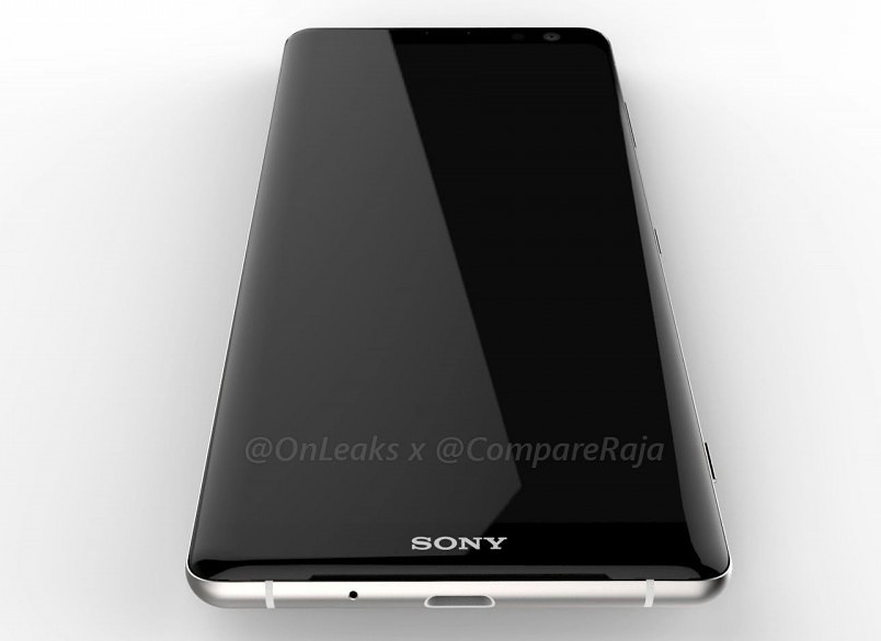 3D-рендер раскрывает детали о дизайне Sony Xperia XZ3