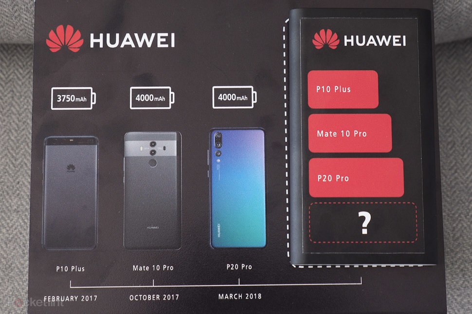 Huawei Mate 20 Pro получит самый большой аккумулятор среди флагманов