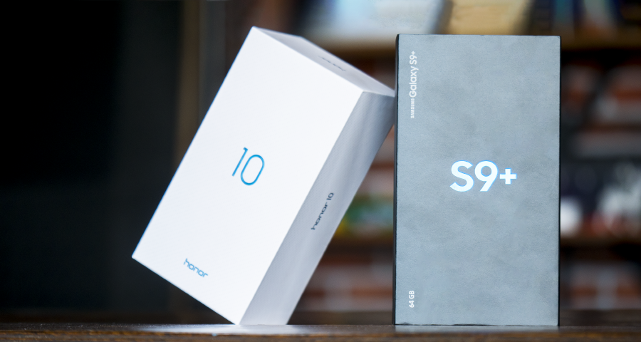 Розыгрыш сразу двух флагманов: Samsung Galaxy S9+ и Honor 10