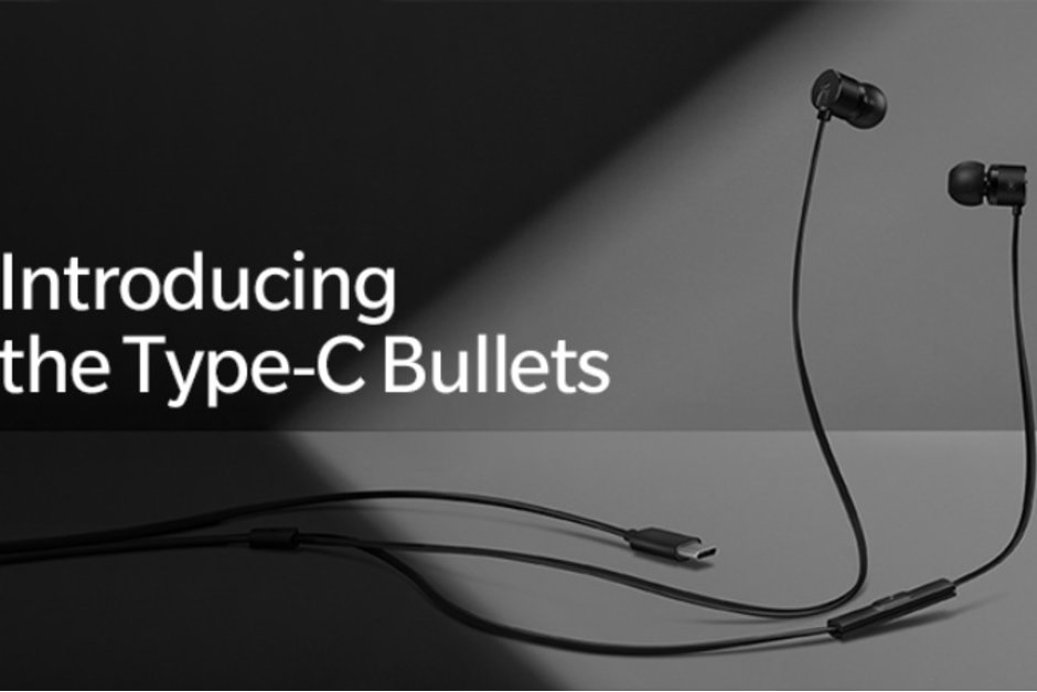 OnePlus анонсировала наушники Type-C Bullets с разъемом USB-C