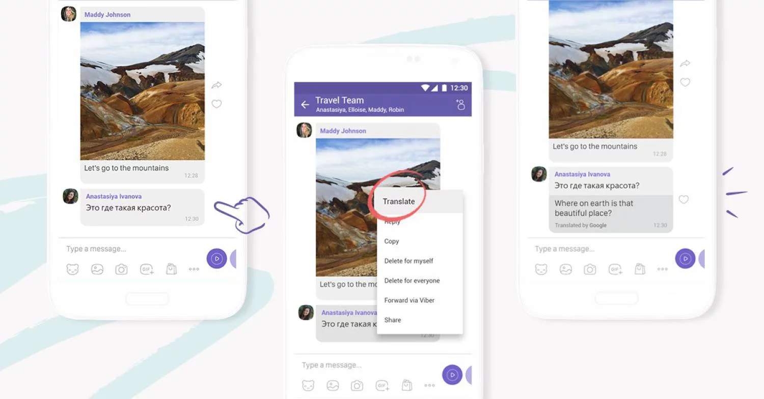 Viber обучился качественному автоматическому переводу сообщений