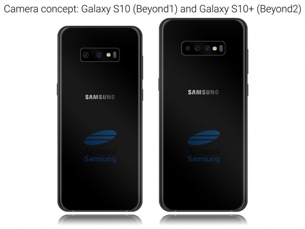 Samsung Galaxy S10 получит отступы разной толщины